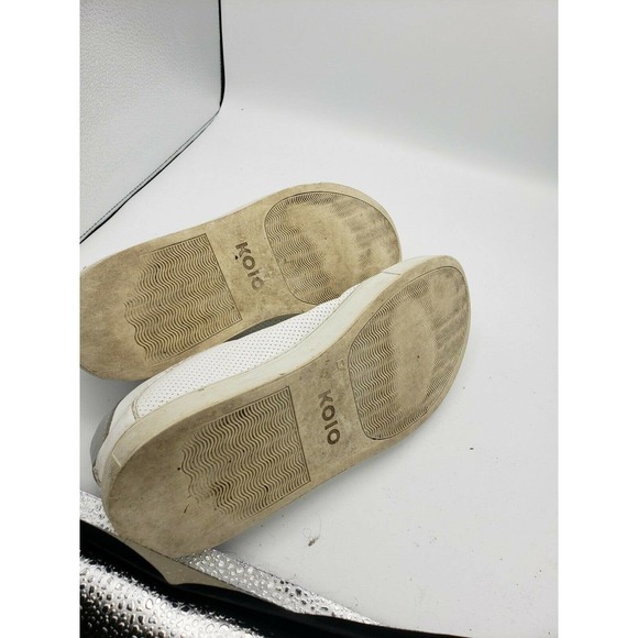 Koio perforated Leather Sneakers Size EU 42‎ / US 9 - Picture 5 of 10